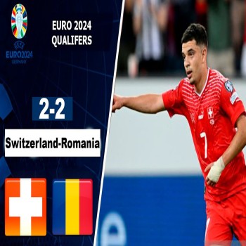 #ไฮไลท์ฟุตบอล [ สวิตเซอร์แลนด์ 2 - 2 โรมาเนีย ] ยูโร 2024 รอบคัดเลือก