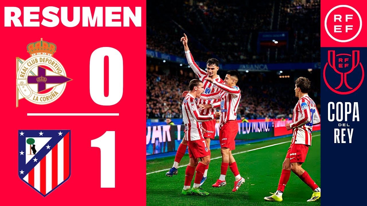 #ไฮไลท์ฟุตบอล [ เดปอร์ติโบ ลา คอรุนญ่า 0 - 1 แอตเลติโก้ มาดริด ] โคปา เดล เรย์ สเปน 2025/14.1.69