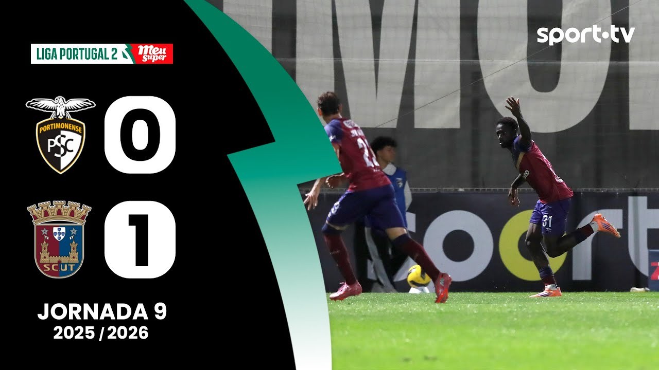 #ไฮไลท์ฟุตบอล [ ปอร์ติโมเนนเซ่ 0 - 1 เอสซียู ตอร์เรียนเซ่ ] โปรตุเกส ดิวิชั่น1 2025/31.10.68