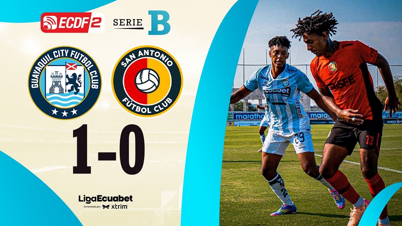 #ไฮไลท์ฟุตบอล [ กวายากิล ซิตี้ 1 - 0 ซาน อันโตนิโอ ] เอกวาดอร์ ซีรี่ย์บี 2025/12.9.68